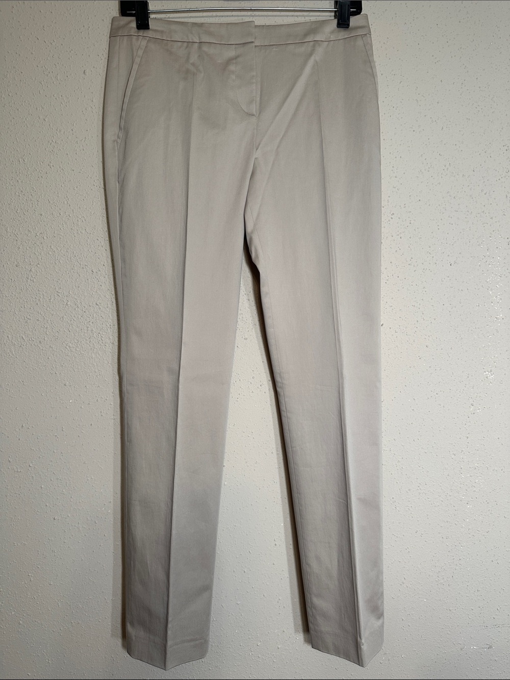 Hugo Boss Women’s Size US 2 Straight Leg Tasana Trouser Pants Light Beige Khaki - Picture 1 of 16